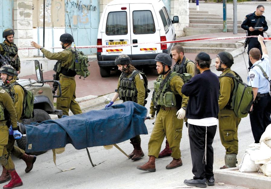 IDF Sgt. Elor Azaria was filmed shooting a seemingly incapacitated Palestinian assailant on March 24 2016 in Hebron (Reuters)