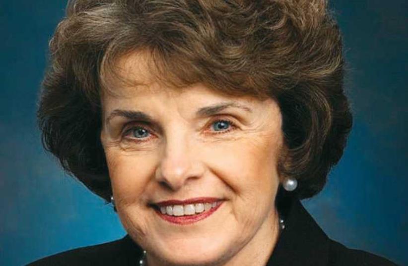 Dianne Feinstein (photo credit: Courtesy)