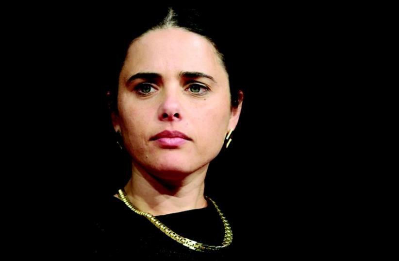 Ayelet Shaked, nouvelle ministre de la Justice (photo credit: MARC ISRAEL SELLEM/THE JERUSALEM POST)