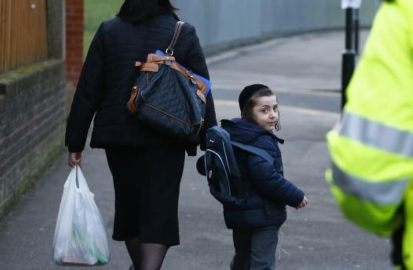 Hassidic Jews in the United Kingdom (photo credit: REUTERS)