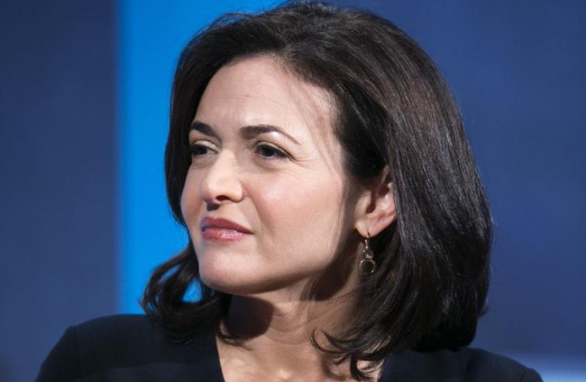 Facebook Chief Operating Office Sheryl Sandberg (photo credit: REUTERS)