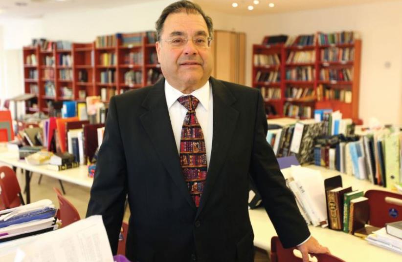 Rabbi Shlomo Riskin (photo credit: MARC ISRAEL SELLEM/THE JERUSALEM POST)