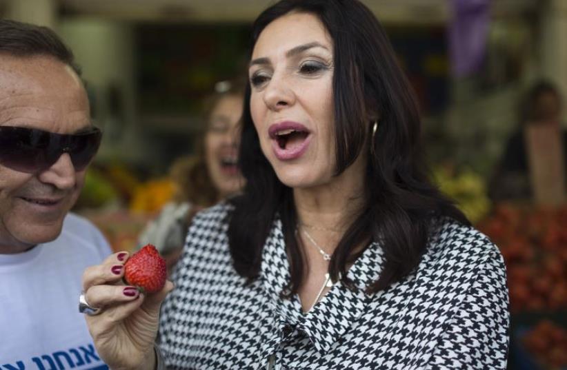 Culture and Sport Minister Miri Regev (photo credit: REUTERS)