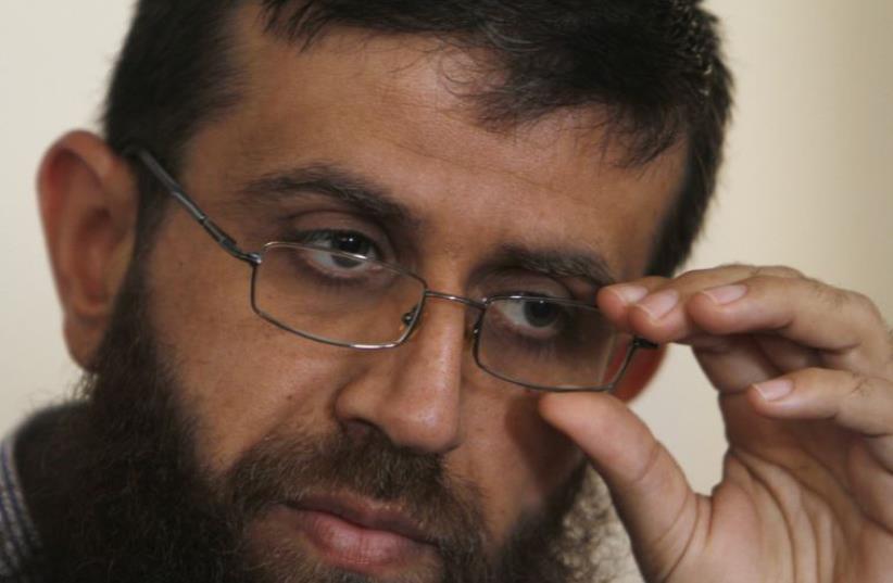  Khader Adnan (photo credit: REUTERS)