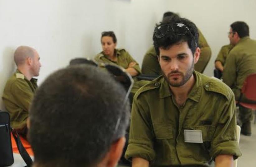 IDF's mental health officers drill (photo credit: IDF SPOKESMAN’S UNIT)