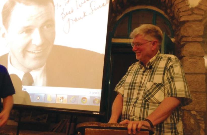 Professor Shalom Goldman on Frank Sinatra’s connection with Israel (photo credit: ESTER ECKHAUS)