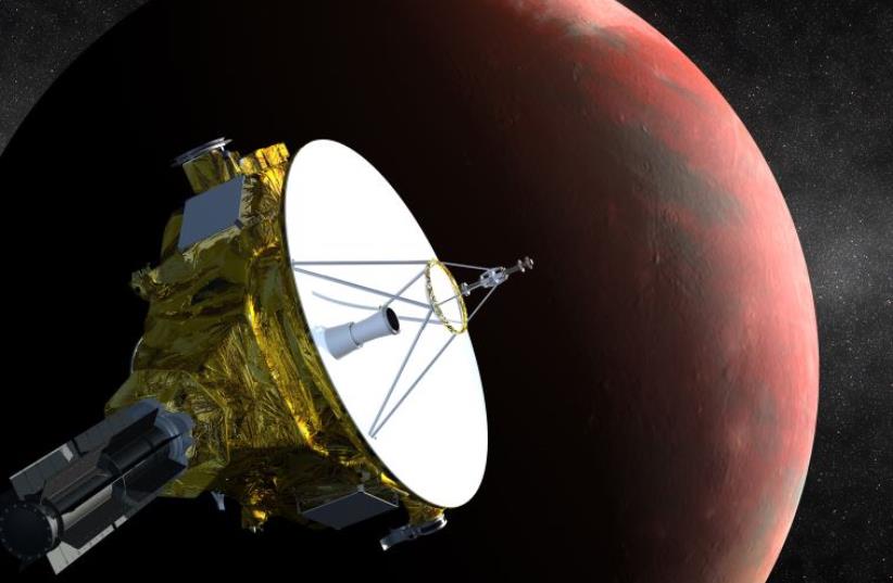An artist's impression of NASA's New Horizons spacecraft (photo credit: REUTERS)