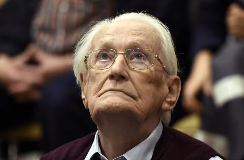 Oskar Groening (photo credit: REUTERS)