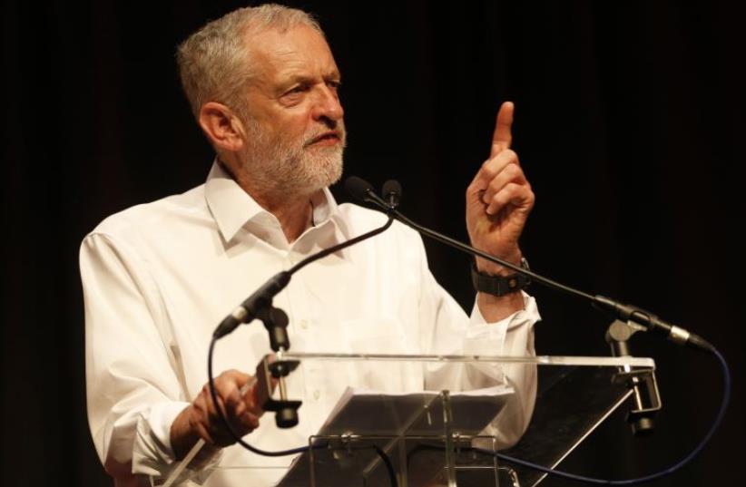 Labour leader Jeremy Corbyn (photo credit: REUTERS)