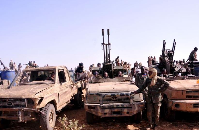 Members of the Sudanese Armed Forces (photo credit: REUTERS)