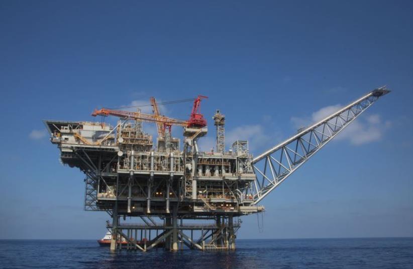 Tamar gas field‏ (photo credit: MARC ISRAEL SELLEM/THE JERUSALEM POST)