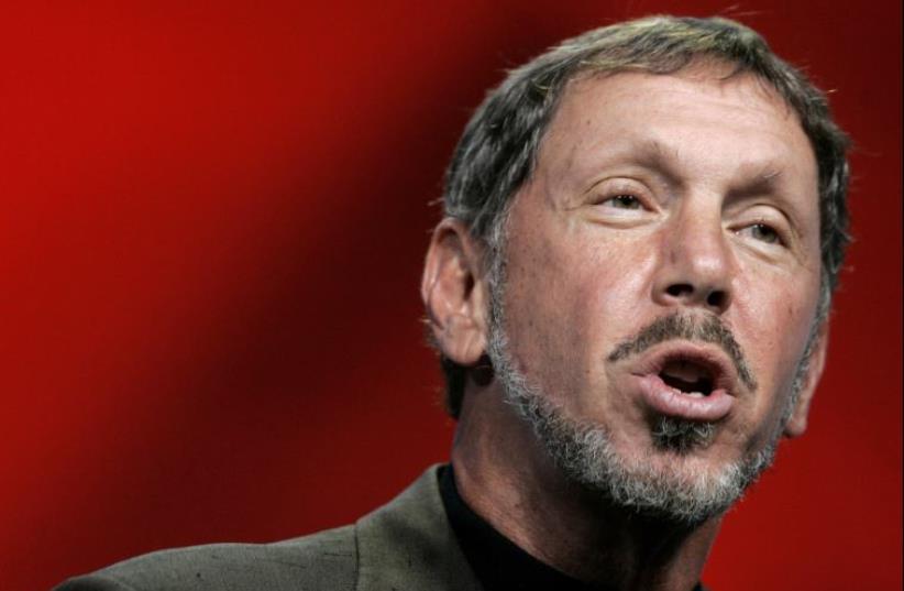 Oracle CEO Larry Ellison (photo credit: REUTERS)