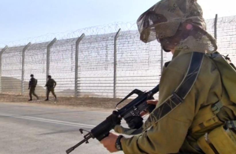 Israel ups security level along Egypt's Sinai border (photo credit: screenshot)