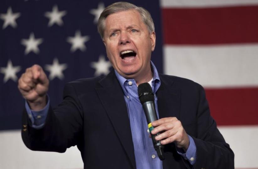 US Sen. Lindsey Graham (R-SC) (photo credit: REUTERS)