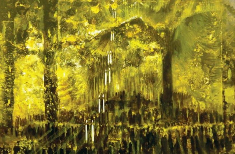 Painting by Yoram Raanan (photo credit: YORAM RAANAN)