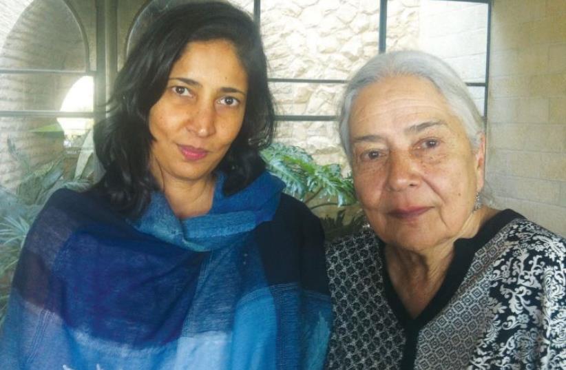 Kiran (LEFT) and Anita Desai are writers in residence at Mishkenot Sha’anim in Jerusalem for the month of May. (photo credit: LAURA KELLY)