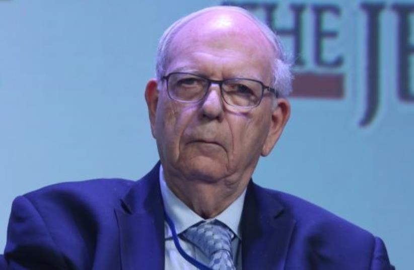 Efraim Halevy at JPost Annual Conference  (photo credit: MARC ISRAEL SELLEM)