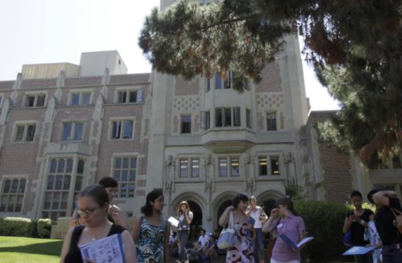 UCLA campus (photo credit: REUTERS)