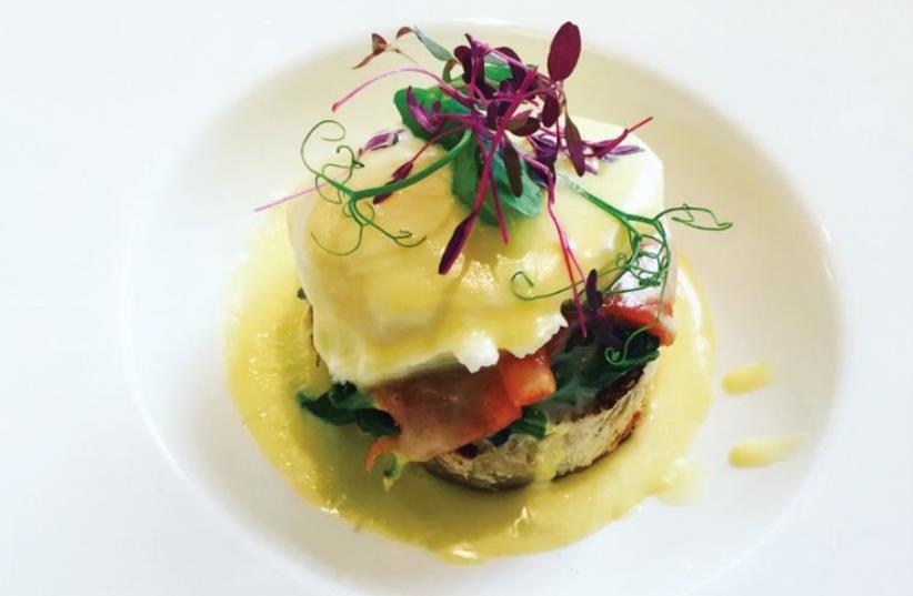 Eggs Benedict (photo credit: SETH J. FRANTZMAN)