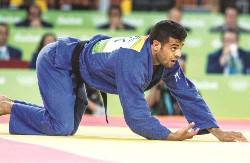 Israeli judoka Sagi Muki (photo credit: ASAF KLIGER)