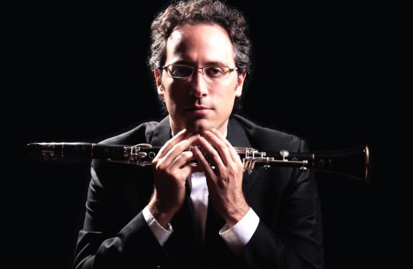 Israeli clarinetist Chen Halevi (photo credit: VINCENT BOUCHARD)