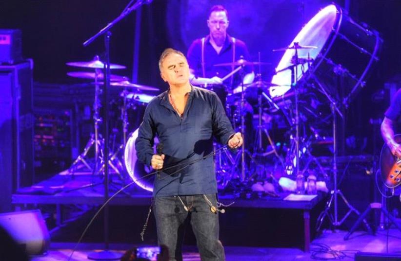 Morrissey concert in Tel Aviv. (photo credit: LIOR KETER)