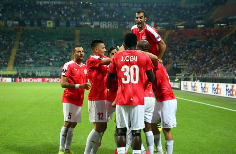 Hapoel Beersheba. (photo credit: UDI ZITIAT)