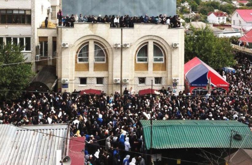 While the Breslov movement is known for upholding the sanctity of the Land of Israel, the High Holy Days are times of judgment, when the faithful leave their familiar routine to be with their spiritual mentors and concentrate on prayer (photo credit: YAAKOV LEPOM)