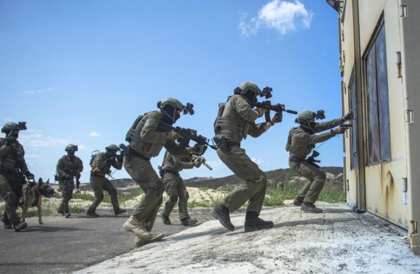 IDF elite unit training day (photo credit: IDF SPOKESMAN’S UNIT)