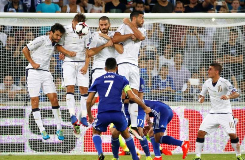 Israel v Italy - World Cup 2018 Qualifier - Sammy Ofer Stadium, Haifa, Israel  (photo credit: REUTERS)