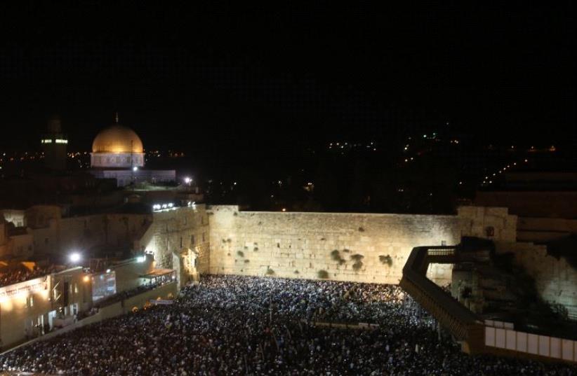 Western Wall Plaza. (photo credit: MARC ISRAEL SELLEM)