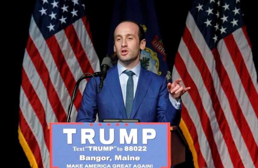 Stephen Miller (photo credit: REUTERS)