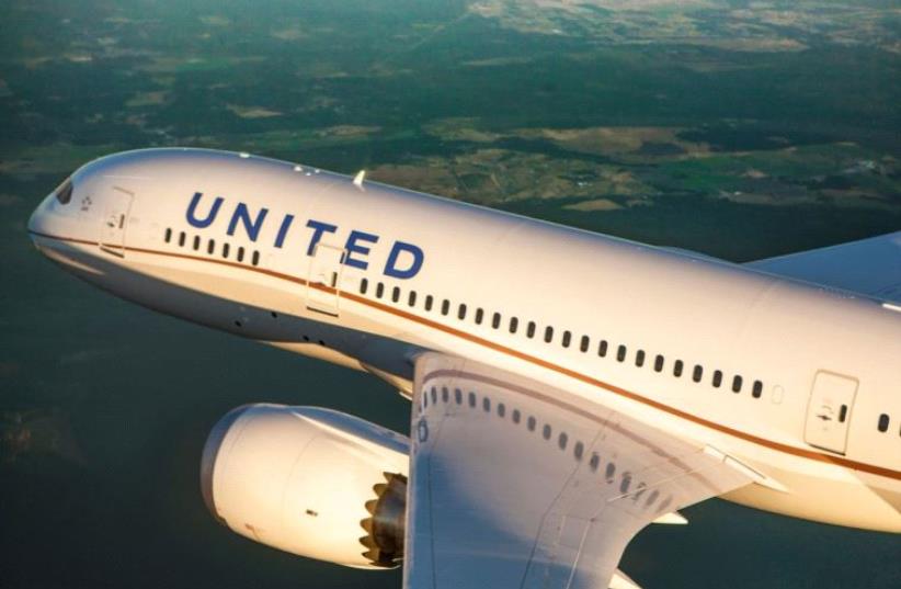 A United Airlines Boeing 787 Dreamliner (photo credit: PR)