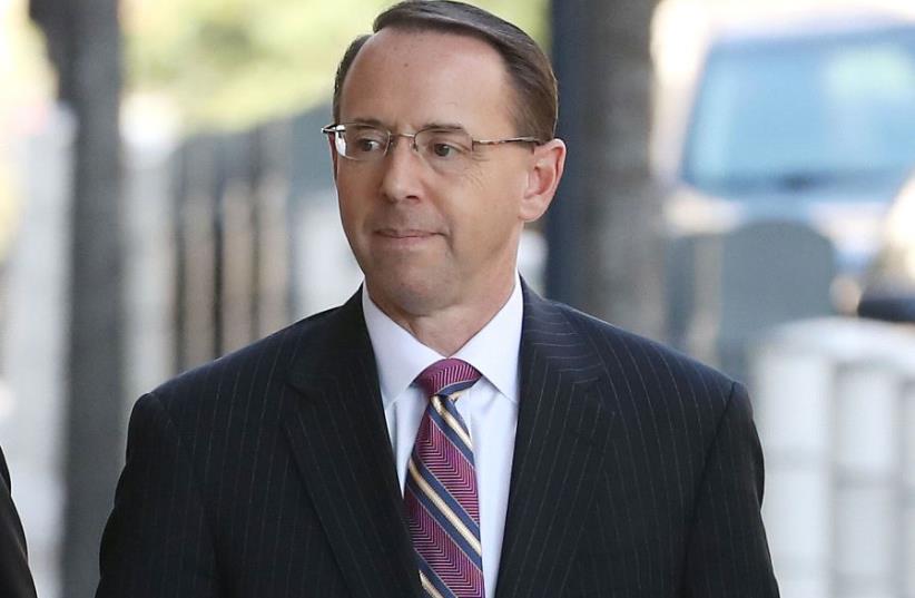 Rod Rosenstein (photo credit: MARK WILSON / GETTY IMAGES NORTH AMERICA / AFP)