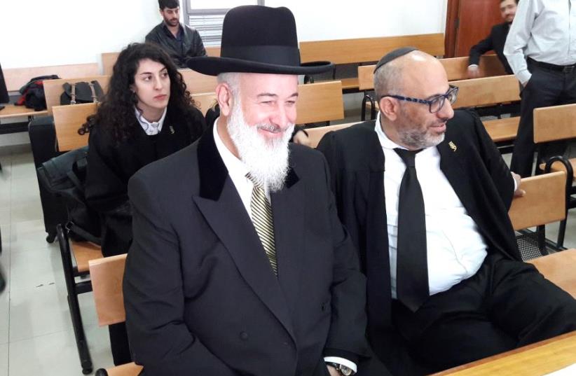 Former chief rabbi Yona Metzger (photo credit: YONAH JEREMY BOB)