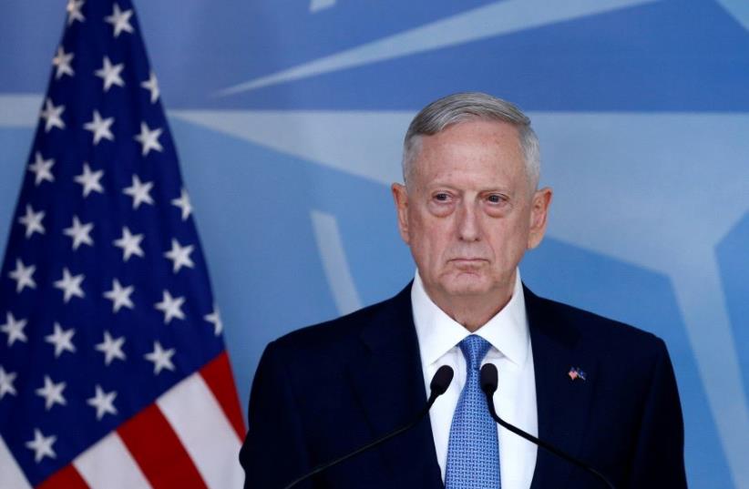 Jim Mattis (photo credit: REUTERS)