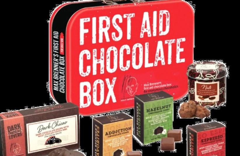 Max Brenner kosher-for-Passover chocolates (photo credit: Courtesy)