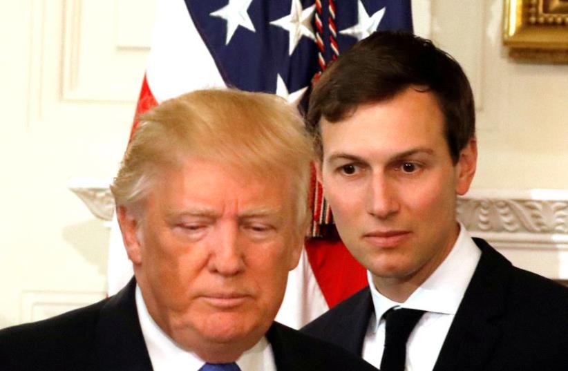 Donald Trump and Jared Kushner  (photo credit: REUTERS)