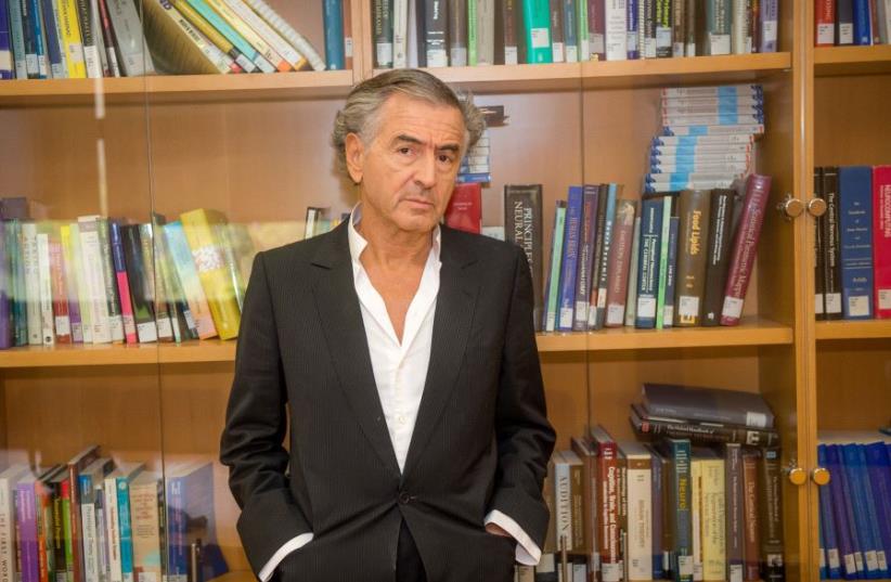 French Jewish philosopher Bernard-Henri Lévy  (photo credit: CHEN DAMARI)