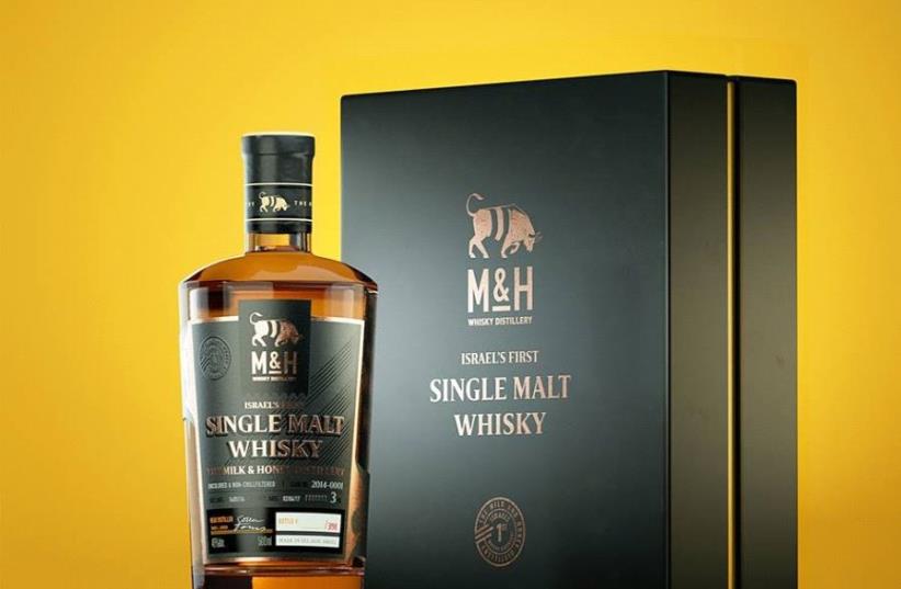 Israeli distillery unveils first-ever malt whisky (photo credit: THE MILK & HONEY DISTILLERY)