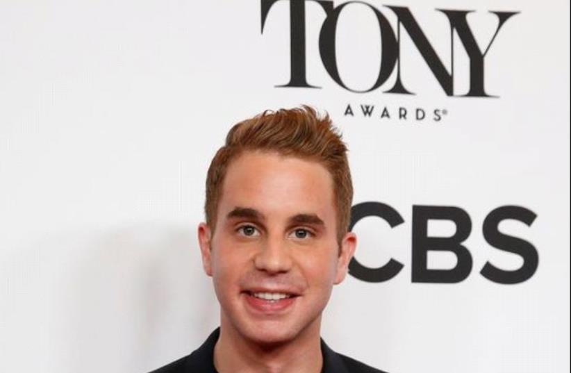 Actor Ben Platt arrives for the 2017 Tony Awards Meet The Nominees Press Reception in New York, US, May 3, 2017 (photo credit: REUTERS/BRENDAN MCDERMID)