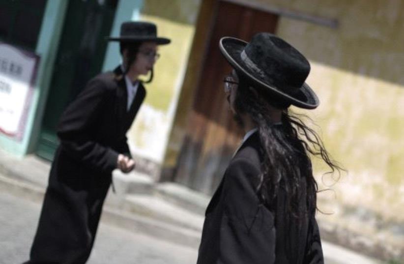 Members of Lev Tahor in Guatemala (photo credit: JORGE LOPEZ)