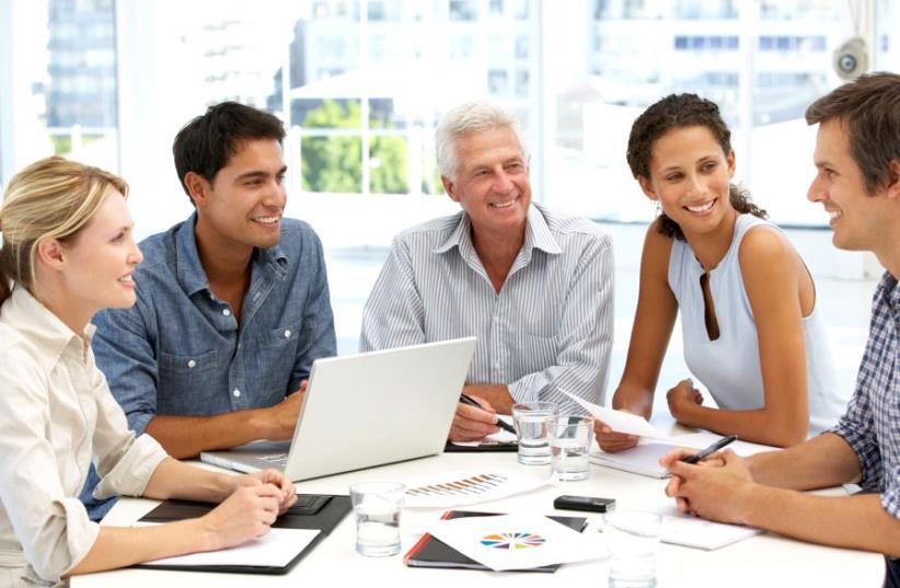 Business meeting (stock photo) (photo credit: ING IMAGE/ASAP)