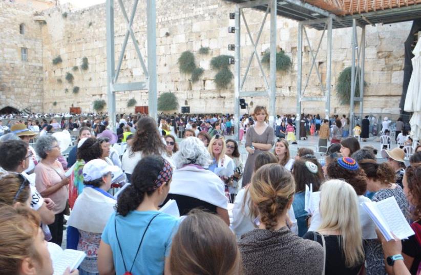 Women of the Wall (photo credit: KAYLA STEINBERG)