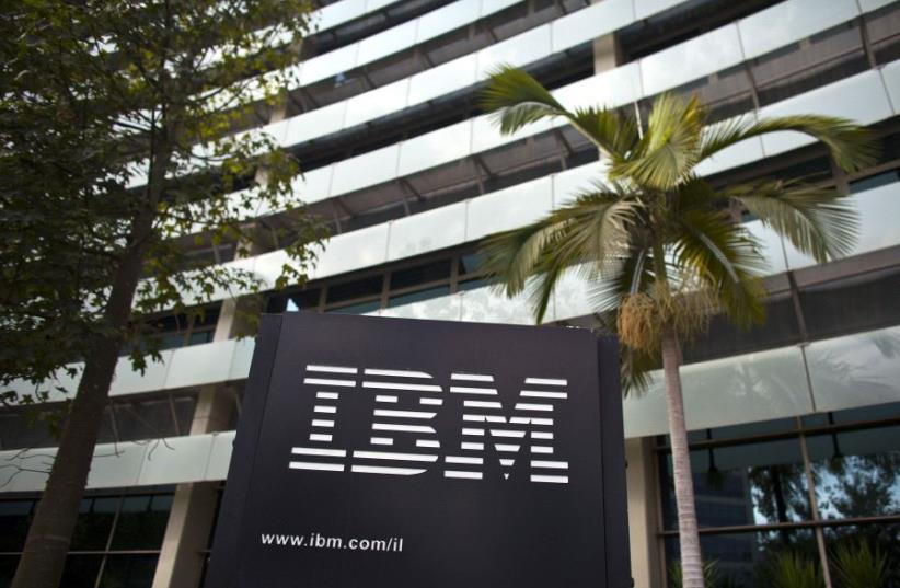 IBM's Israel office in Petah Tikva (photo credit: NIR ELIAS / REUTERS)