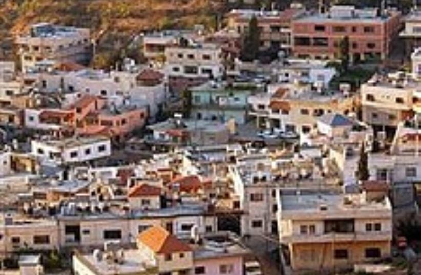 A Druse village in the Golan Heights. (photo credit: AP)