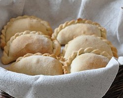 Empanada cooked