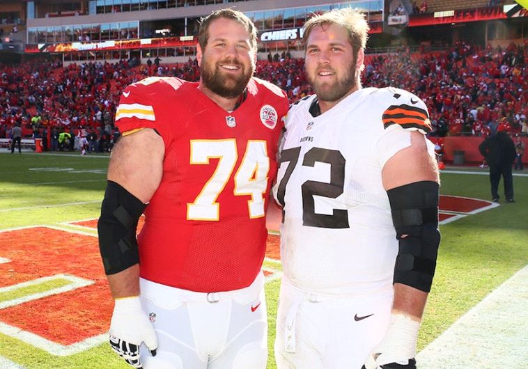 Geoff, left, and Mitch Schwartz. Credit: Courtesy of family