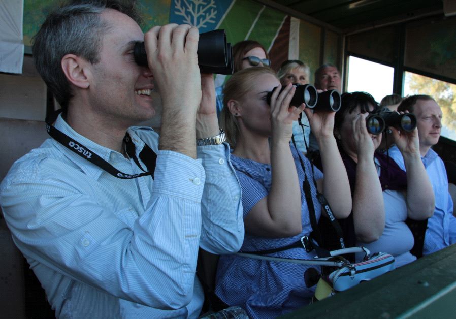 Czech Parliament Representatives in Israel (photo credit: KKL-JNF)