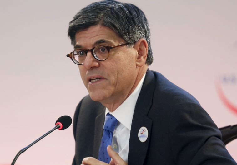 US Treasury Secretary Jack Lew (credit: REUTERS)